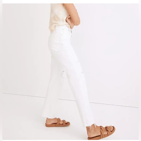 White Madewell the Perfect vintage straight Jean 30 - Picture 2 of 10